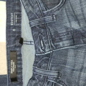 Bootcut mid rise jeans 8